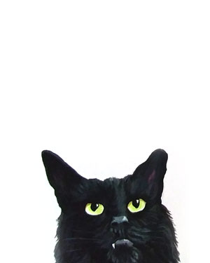 Peekaboo Painting 4 of 4: Bear - Acrylic on 11 X 14 Canvas Sheet